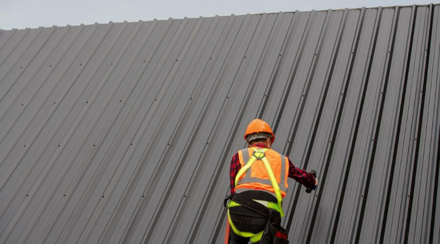Professional metal roof installation services in Terrell, NC